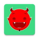 devil ghost stickers wasticker android application logo